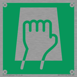 E906 safe condition push pad to open